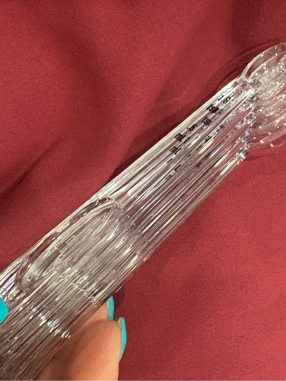 NEW! PAMPERED CHEF Clear plastic Decorative Spoons that clip together - Picture 2 of 5
